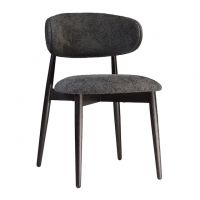 Стул деревянный дизайнерский Panda New (Панда Нью) черный / Anthology 19 black