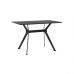 Дизайнерський стильний стіл Stealth (Стелс) 120 х 70 чорні ноги / чорний дуб, преміум, ручна робота
