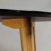 Дизайнерський стильний стіл Dan d-90 чорний / натуральний дуб, преміум, ручна робота