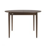 Стол раскладной Eclipse (Эклипс) d-120+40 темный орех