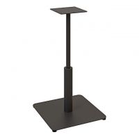 Опора для стола Ibiza Soft h-725 400х400/6 мм черная