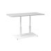 Опора для стола Ibiza Soft Double h-725 750х400/6 мм белая