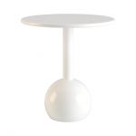 Столик кофейный дизайнерский Bolla (Бола) эксклюзив белый RAL 9016 МДФ