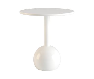 Столик кофейный дизайнерский Bolla (Бола) эксклюзив белый RAL 9016 МДФ