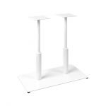 Опора для столу Ibiza Soft Double h-725 750х400 / 6 мм біла