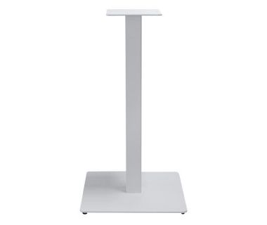 Опора для стола Quadro Soft h-725 450х450/8 мм белая