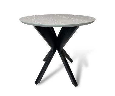 Стіл круглий дизайнерський Neo (Нео) d-80