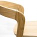 Дизайнерский стильный стул полубарный Floki new натуральный дуб/твердый, премиум, ручная работа