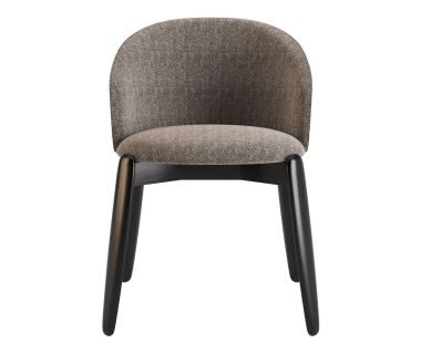 Стул деревянный дизайнерский Rino (Рино) черный / Femida 20-2 Стул деревянный дизайнерский Rino (Рино) черный / Femida 20-2