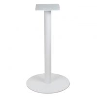 Опора для столу Kolo h-725 d-400 / 8 мм біла