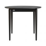 Стол раскладной Eclipse (Эклипс) d-93+40 черный