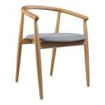 Стул деревянный дизайнерский Mamont (Мамонт) натуральный ясень / Admiral 18