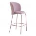 Стілець дизайнерський напівбарний Lilo (Ліло) Exclusive (Ліло Ексклюзив) Dusty Rose