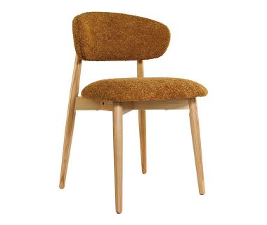 Дизайнерский стильный стул Panda натуральный ясень / Anthology 11 Amber, премиум, ручная работа Дизайнерский стильный стул Panda натуральный ясень / Anthology 11 Amber, премиум, ручная работа