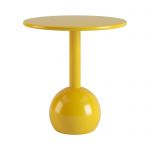 Столик кофейный дизайнерский Bolla (Бола) эксклюзив желтый RAL 1004 МДФ