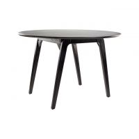 Дизайнерский стильный стол Floki d-120 черный, премиум, ручная работа