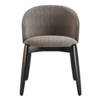 Стул деревянный дизайнерский Rino (Рино) черный / Femida 20-2