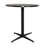 Дизайнерський стильний стіл Spring чорний ДСП (текстура), преміум, ручна робота