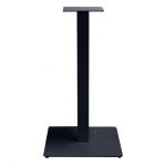 Опора для столу Quadro Soft h-725 450х450 / 8 мм чорна