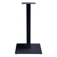 Опора для столу Quadro Soft h-725 450х450 / 8 мм чорна