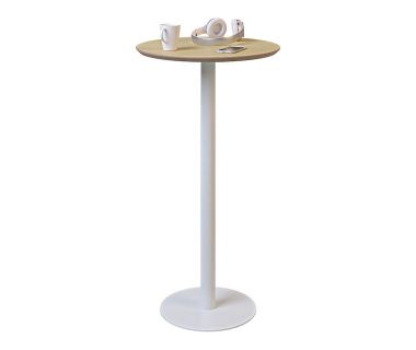 Дизайнерский стильный стол Soul bar d-50 белый, премиум, ручная работа