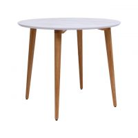 Стіл Dan d-90 HPL Arpa 3346 Ker / дуб, преміум, ручна робота