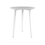 Дизайнерский стильный стол Dan d-70 белый, премиум, ручная работа.