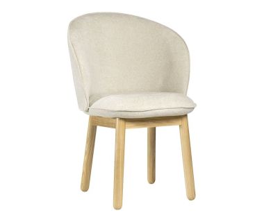 Стул деревянный дизайнерский Stitch Comfort (Стич Комфорт) натуральный ясень / Magenta 13