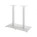 Опора для столу Quadro Double h-725 400х800 / 8 мм біла