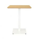 Дизайнерский стильный стол Tetra 50х50 белый, премиум, ручная работа