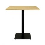 Дизайнерский стильный стол Tetra 70х70 черный, премиум, ручная работа