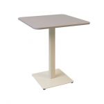 Дизайнерский стильный стол Tetra light soft 60х60 Cashmere металл/ДСП, премиум, ручная работа