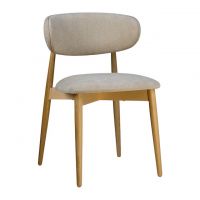 Стул деревянный дизайнерский Panda New (Панда Нью) натуральный ясень / Hevia 207.09