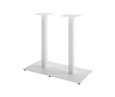 Опора для стола Quadro Double h-725 400х800/8 мм белая