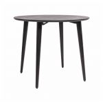 Дизайнерский стильный стол Dan d-90 HPL Arpa 3408 Losa / черный, премиум, ручная работа