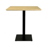 Дизайнерський стильний стіл Tetra 70 х 70 чорний, преміум, ручна робота