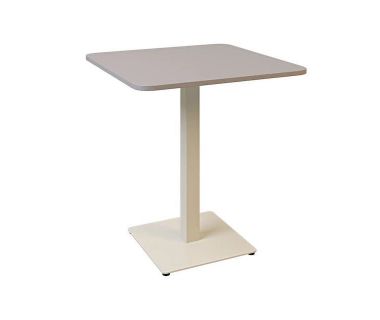 Дизайнерський стильний стіл Tetra light soft 60 х 60 Cashmere метал / ДСП, преміум, ручна робота