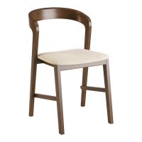 Стул деревянный дизайнерский Floki (Флоки) New темный орех