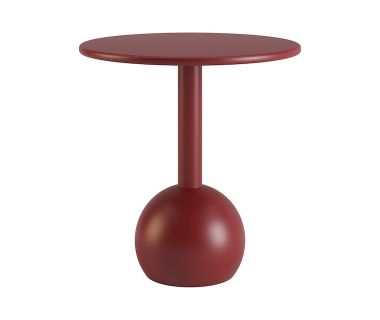 Столик кавовий дизайнерський Bolla (Бола) ексклюзив червоний RAL 3005 МДФ