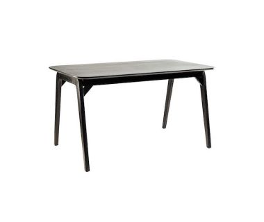 Дизайнерський стильний стіл Floki 140 х 80 чорний, преміум, ручна робота