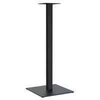 Опора для столу Quadro h-1080 400x400 / 8 мм чорна