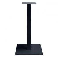 Опора для столу Quadro Soft h-725 400х400 / 6 мм чорна