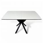 Стіл дизайнерський прямокутний розкладний Neo (Нео) 120х80-90+40