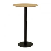 Дизайнерський стильний стіл Soul bar d-50 чорний, преміум, ручна робота