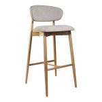 Дизайнерський стильний стілець барний Panda натуральний ясен, преміум, ручна робота