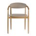 Стул деревянный дизайнерский Mamont (Мамонт) soft натуральный ясень / Austin 2 в интернет магазине мебели "Меблі Даром"