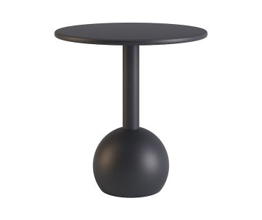 Столик дизайнерский кофейный Bolla (Бола) эксклюзив антрацит RAL 7016 МДФ