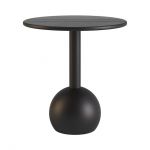 Столик кофейный дизайнерский Bolla (Бола) эксклюзив черный RAL 9005 МДФ+шпон