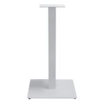 Опора для столу Quadro Soft h-725 500х500 / 8 мм біла