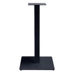 Опора для столу Quadro Soft h-725 400х400 / 6 мм чорна